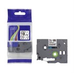 Brother Compatible TZ 231 - Black text White tape 12mm x 8 m